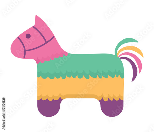 colored pinata design