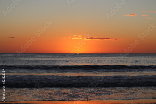 Small Waves Nicaragua Sunset © Douglas