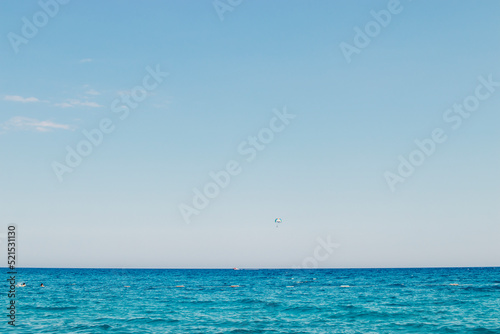 blue sky and sea