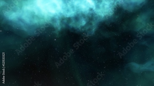 Space nebula  for use with projects on science  research  and education. Illustration 