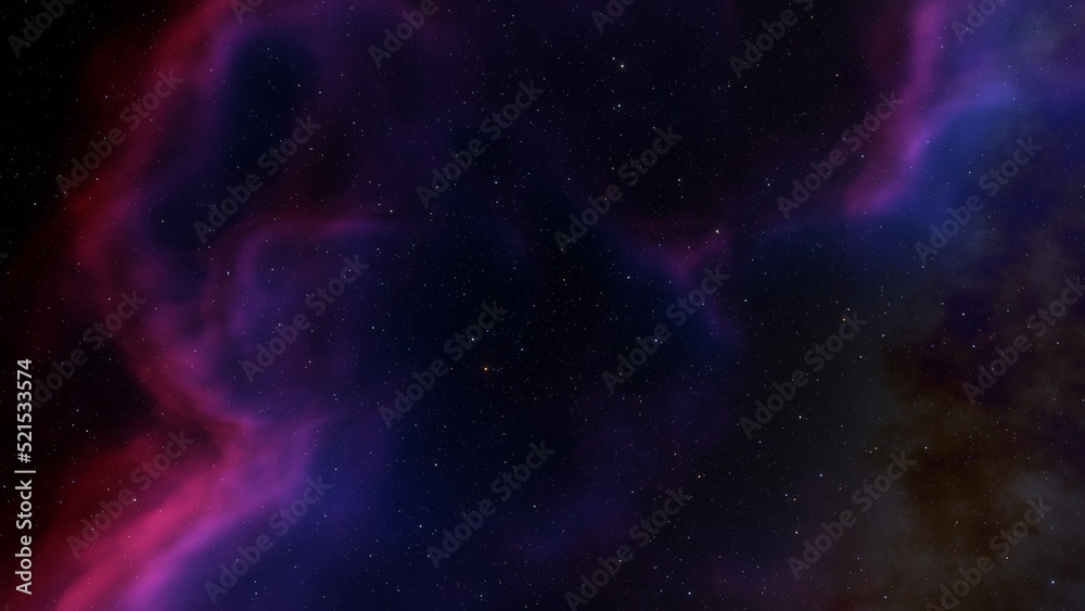 Deep space nebula with stars. Bright and vibrant Multicolor Starfield Infinite space outer space background with nebulas and stars. Star clusters, nebula outer space background 3d render
Deep space nebula with stars. Bright and vibrant Multicolor Starfield Infinite space outer space background with nebulas and stars. Star clusters, nebula outer space background 3d render