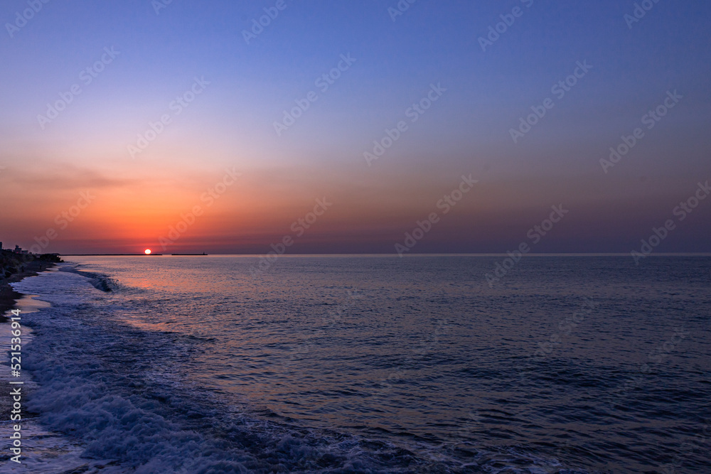海と夕日とマジックアワー