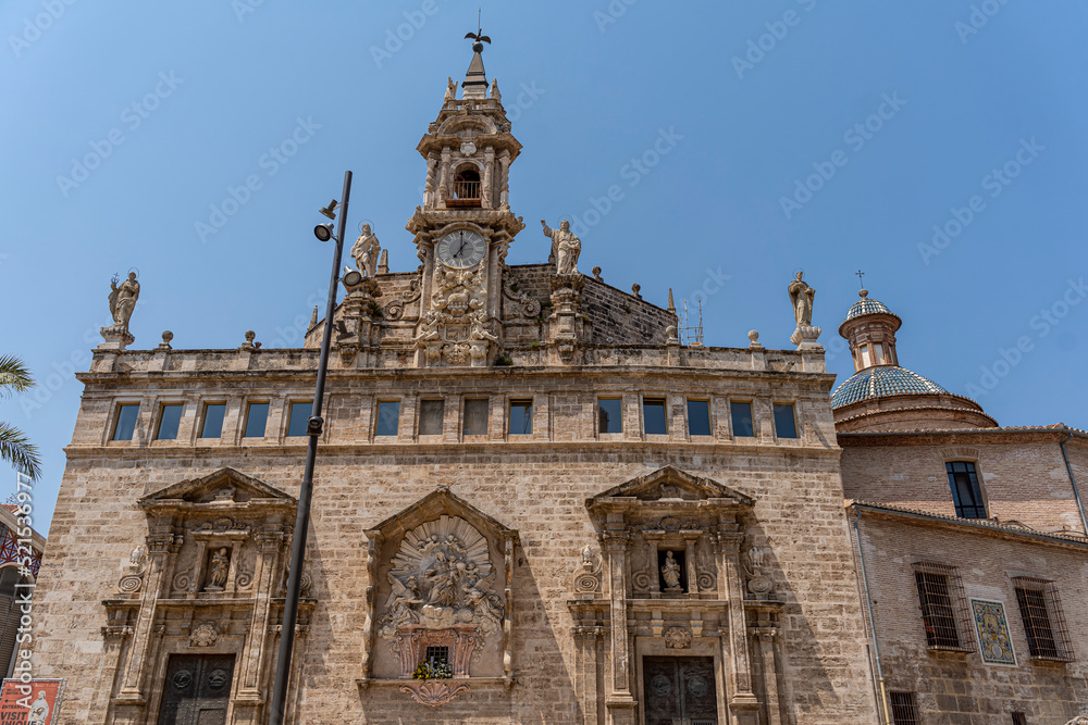 Eglise Saint-Jean du Marché à Valencia Espagne