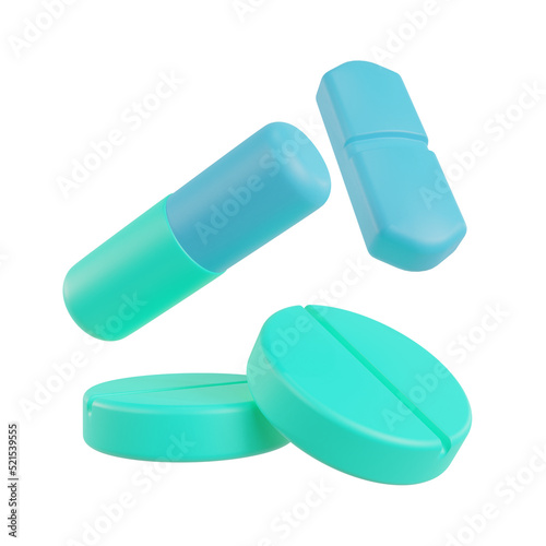3d pill medical tool