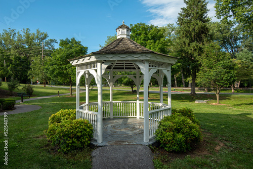 pavilion in garden