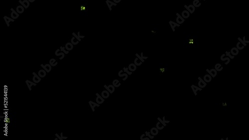 Lost Memories - abstract particles background