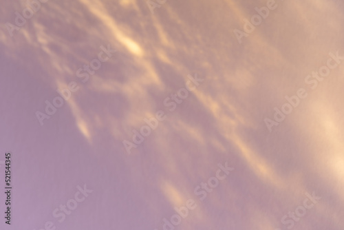 Caustic effect light refraction on pink wall overlay photo mockup, blurred sun rays refracting through glass prism with shadow. Abstract natural light refraction silhouette on water surface mock up.