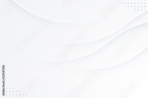 White wavy abstract background