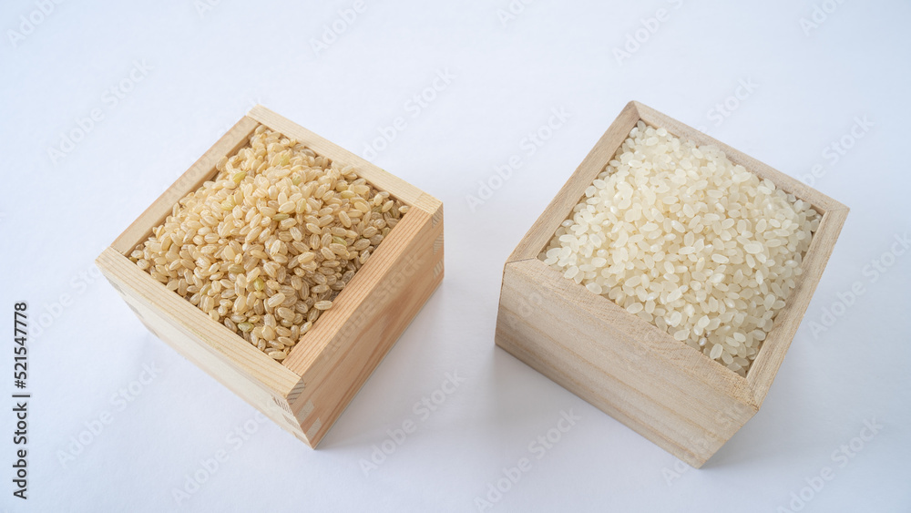 玄米と白米