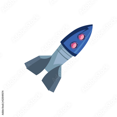 flat rocket design