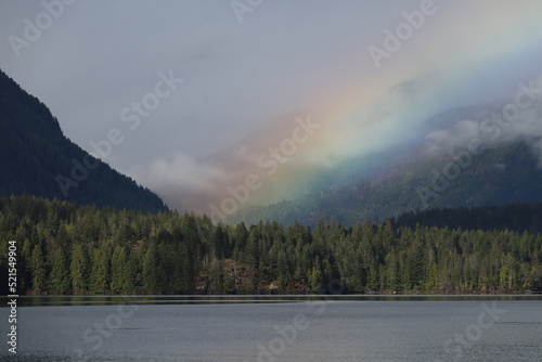 Rainbow Over Sproat Lake