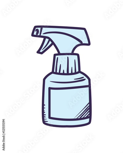 flat spray bottle