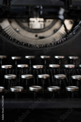 Maquina de escribir en Plano cerrado © Eduardo