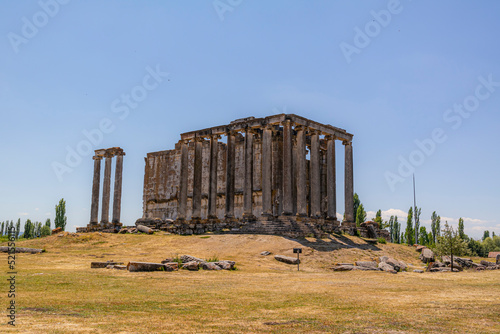 Aizonai ancient city, Its construction started in the 1st century AD during the reign of Emperor Domitianus. 2nd century. Its construction was completed during the reign of Emperor Hadrian.  photo