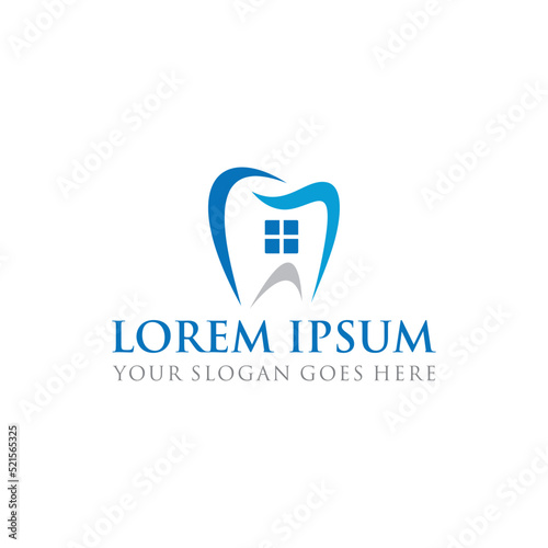dental logo , dentist logo vector