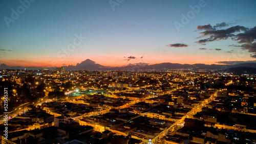 Aerial view of Guatemala City