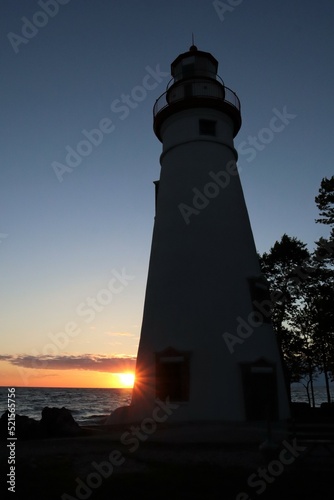 Marblehead Lighthouse on Lake Erie, Ohio