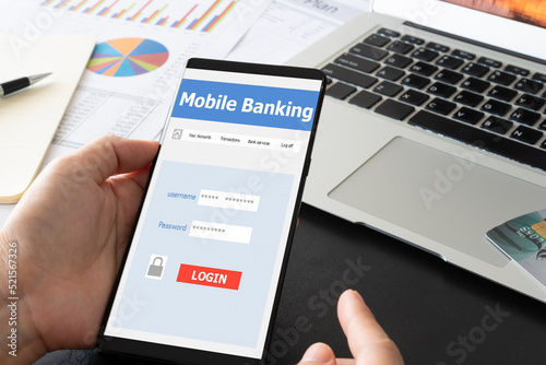 mobile banking internet network