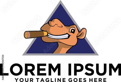 Camel Smoke Cigar logo design