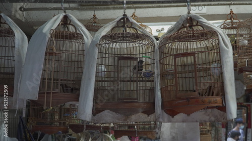 Yuen Po Bird Garden offers a glimps of the traditional culture of songbird keeping in the surroundings of a traditional Chinese garden. photo