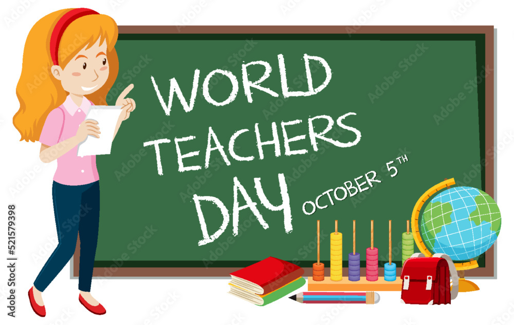 World Teachers Day Poster Design World Teachers Day Poster Design