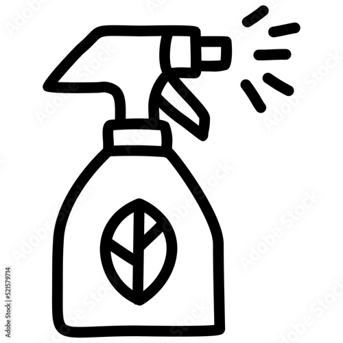 handdrawn sprayer icon