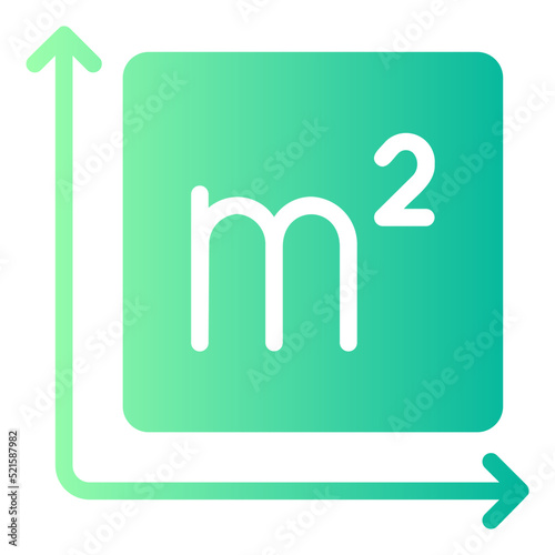 area gradient icon