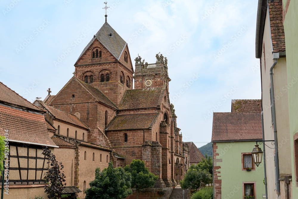 Abbatiale St Pierre et St Paul de Neuwiller les Saverne en Alsace du Nord