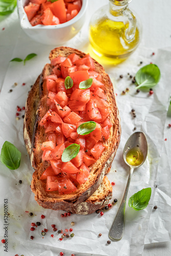 Tasty and cipsy bruschetta ...