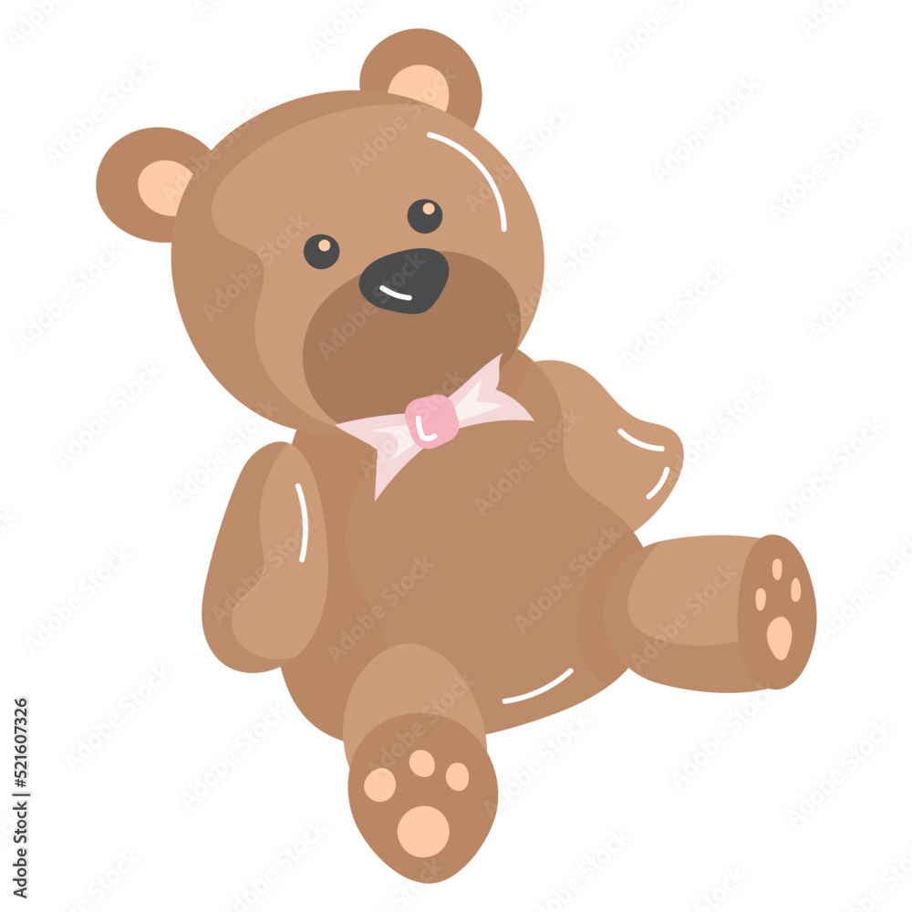 Obraz premium TEDDY BEAR Sticker