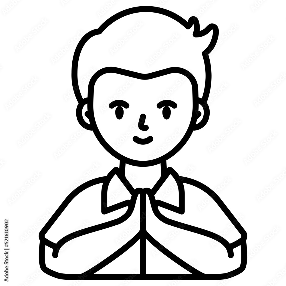 man line icon man line icon