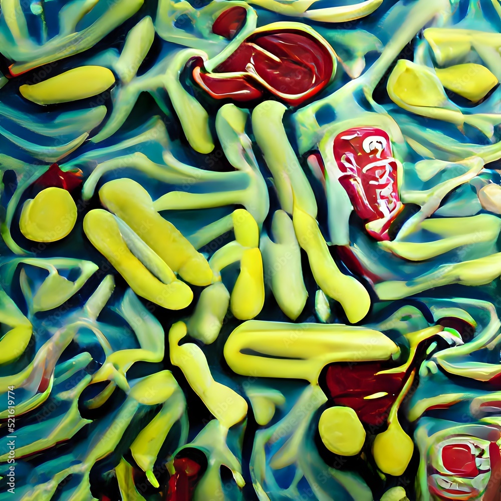 Scientific image of bacteria Citrobacter, Gram-negative bacteria ...