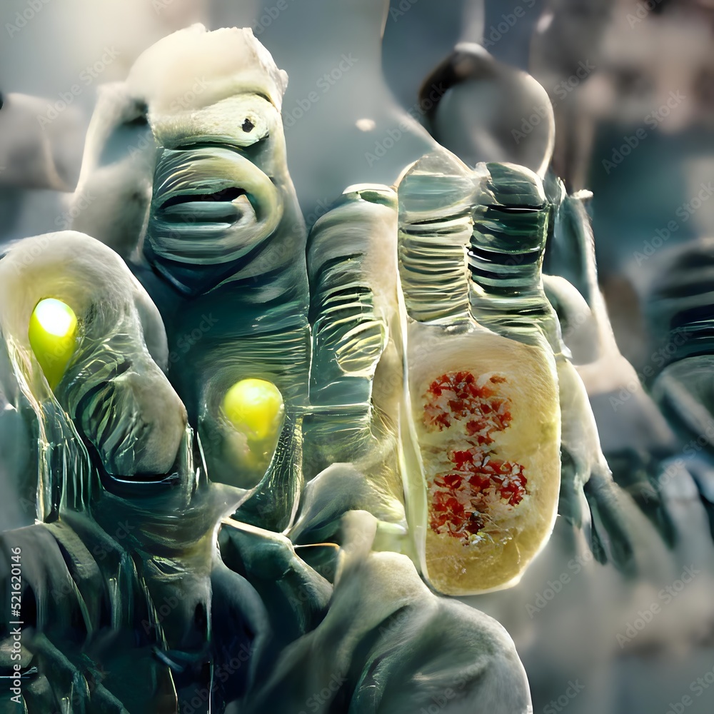 Scientific image of bacteria Citrobacter, Gram-negative bacteria ...