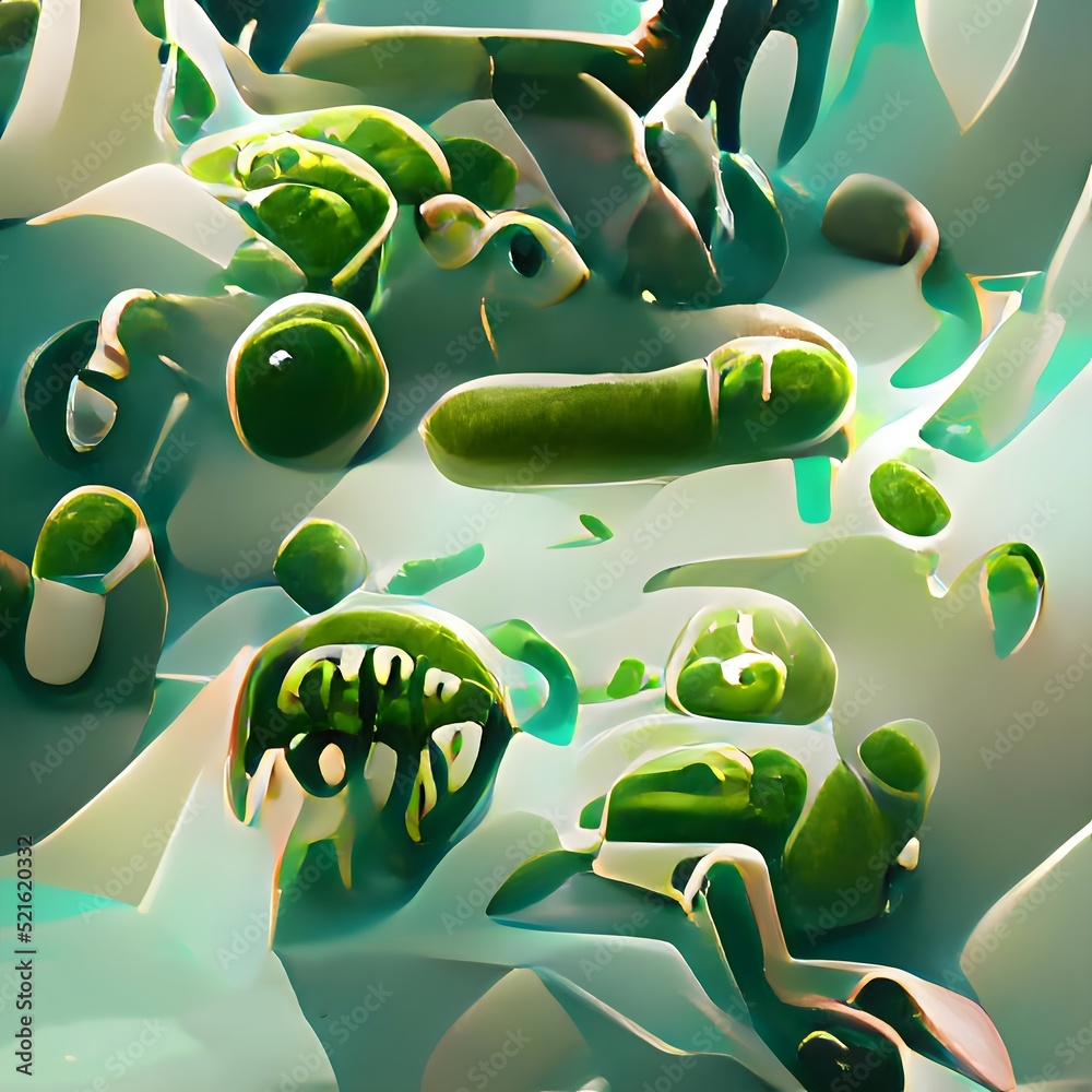 Scientific image of bacteria Citrobacter, Gram-negative bacteria ...