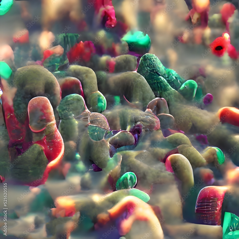 Scientific image of bacteria Citrobacter, Gram-negative bacteria ...
