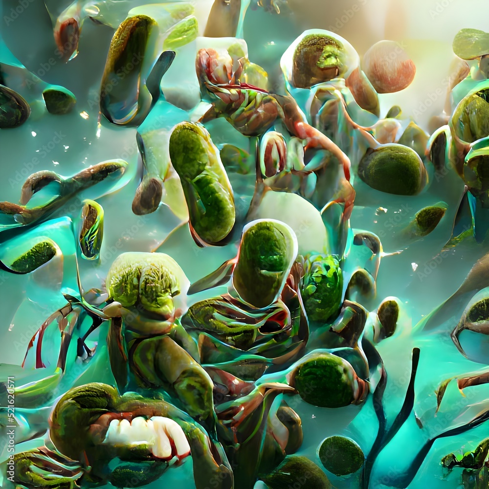 Scientific image of bacteria Citrobacter, Gram-negative bacteria ...