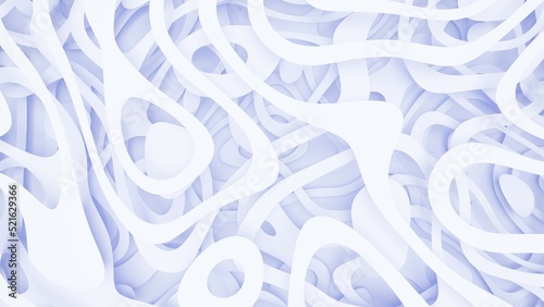 3D abstract wave background with paper cut shapes. Vector design layout for business presentations, flyers, posters and invitations.