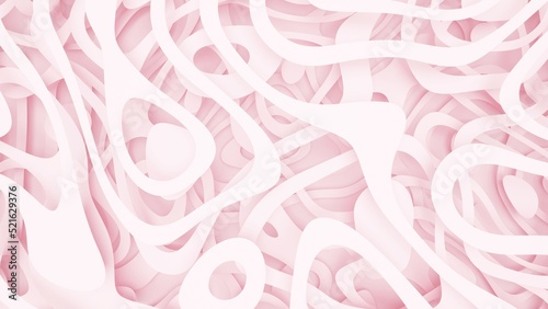3D abstract wave background with paper cut shapes. Vector design layout for business presentations, flyers, posters and invitations.