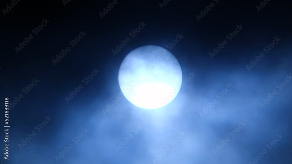 White sun on dark blue sky video backgrounds White sun on dark blue sky video backgrounds