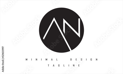 AN or NA Minimal Logo Design