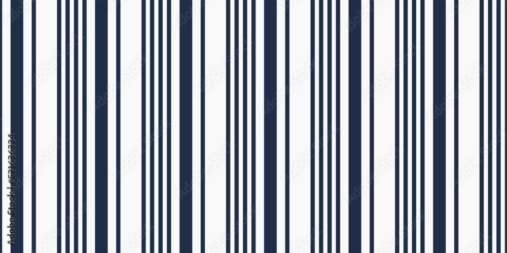 The vertical stripes are blue. Vector seamless print for decor.
