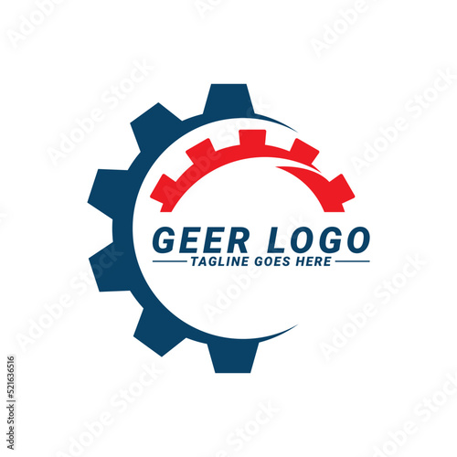 Gear Logo designs Template Vector, Mechanic logo symbol, Logo symbol icon template.