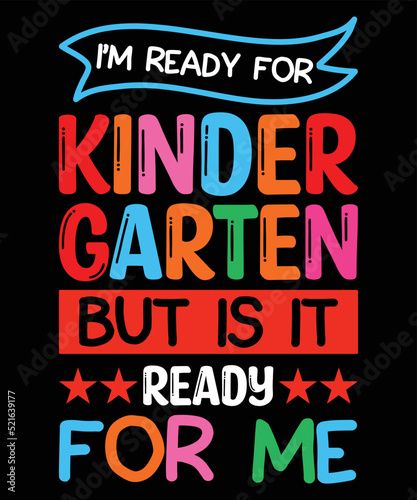 Back To School T-shirt Design Vector