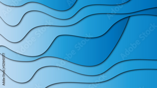 abstract blue wave background