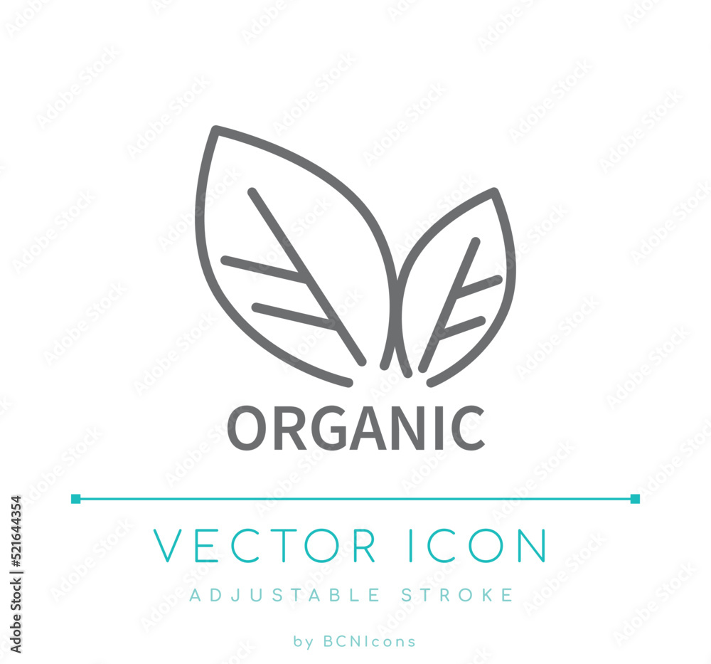 Organic Line Icon Organic Line Icon