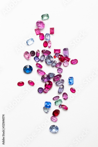 Cuadro en lienzo Synthetic Stones for jewellery making