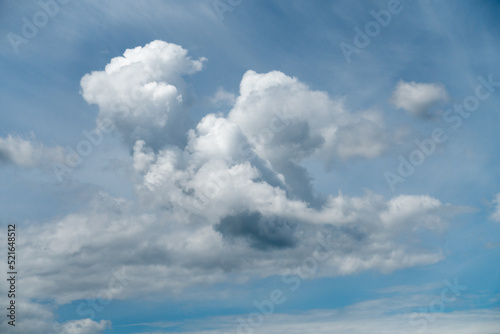 blue sky with cloud