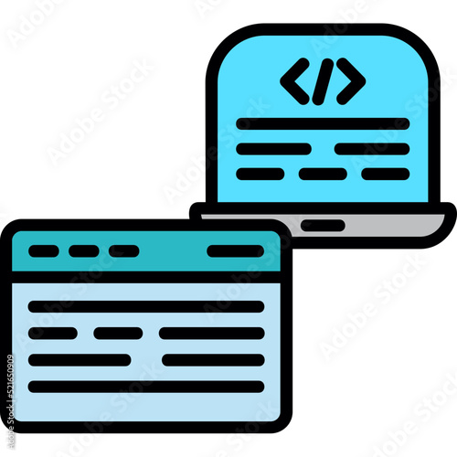 Frontend Development Icon
