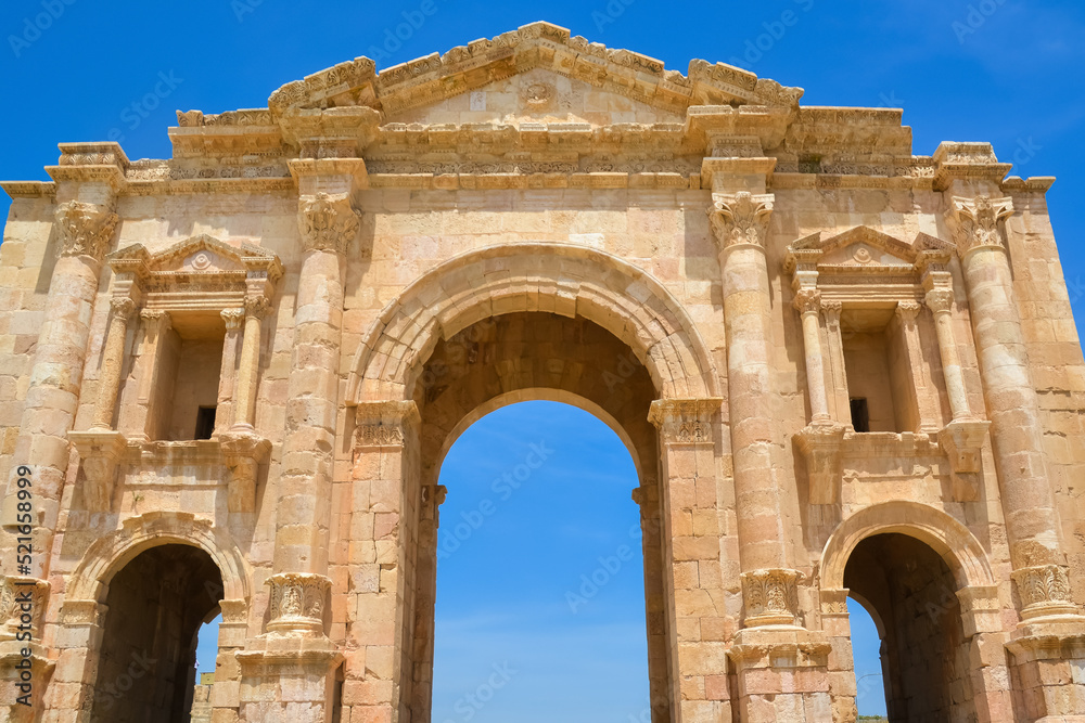 Ancient Jerash ruins,(the Roman ancient city of Geraza), Jordan