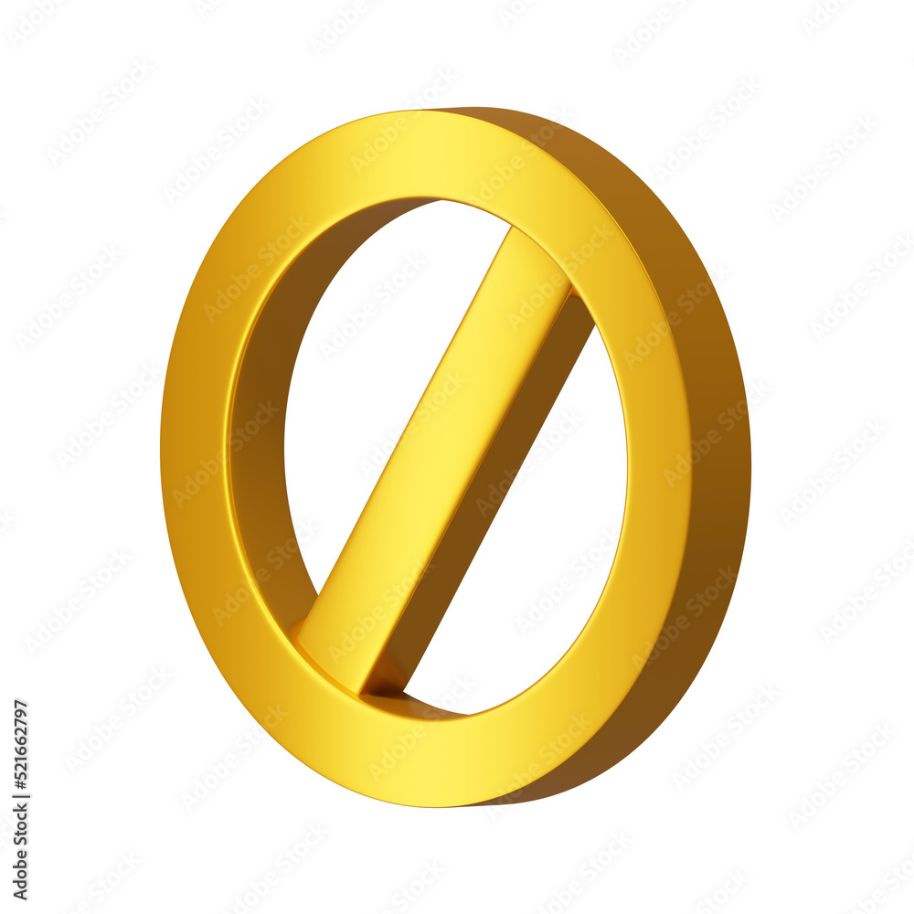 3d golden symbol 3d golden symbol